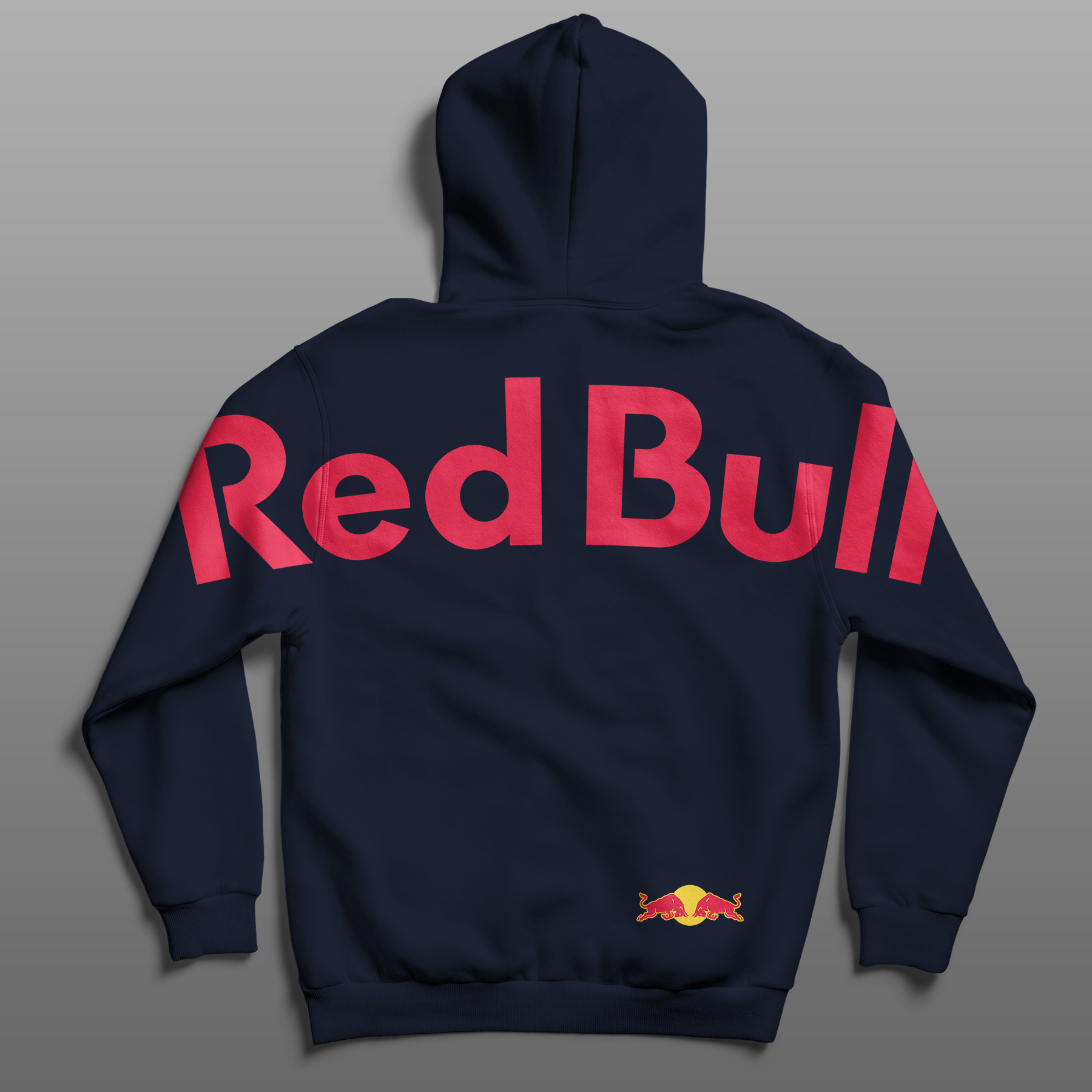 Hoodie Big Sign Red Bull