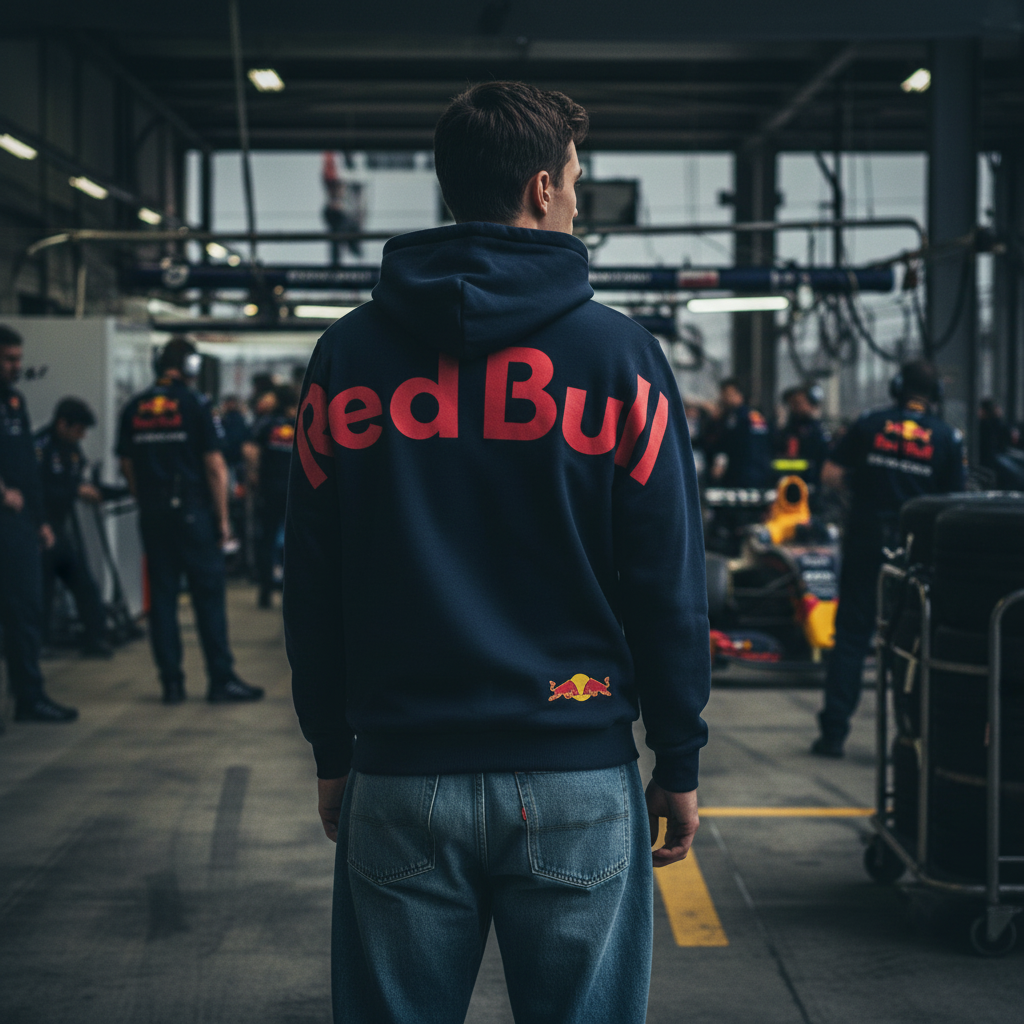 Hoodie Big Sign Red Bull - Image 3