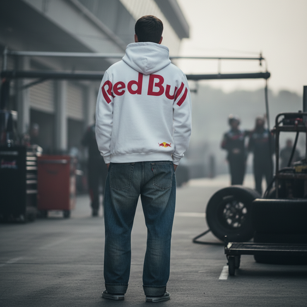 Hoodie Big Sign Red Bull - Image 6