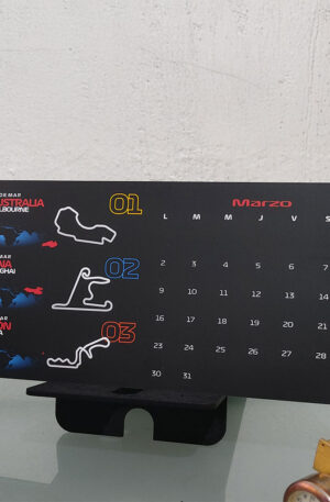 Calendario de Escritorio F1