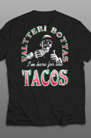 Playera Valtteri Bottas Tacos
