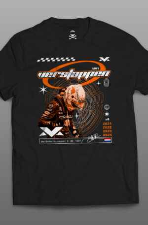 Playera Verstappen 4x Champion