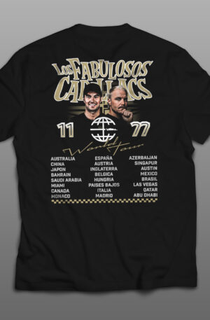 Playera Cadillacs World Tour